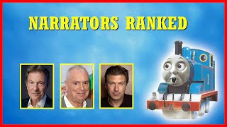 THOMAS THE TANK ENGINE NARRATORS RANKED