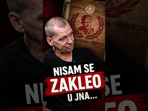 Zlodi: "Ja se nisam zakleo na Jugoslaviju"