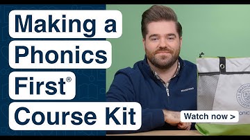 Making a Phonics First® Course Kit