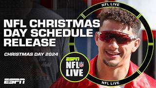🚨 CHRISTMAS DAY GAMES ANNOUNCEMENT 🎄 Chiefs-Steelers & Ravens-Texans on Christmas 2024 | NFL Live