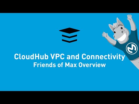 CloudHub VPC and Connectivity Overview | Friends of Max