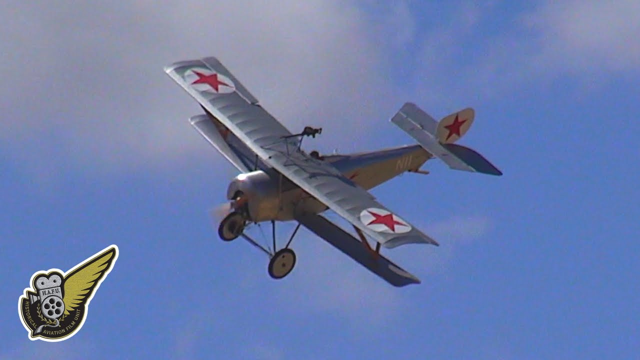 Russian Civil War aircraft - Nieuport 11 fighter - YouTube