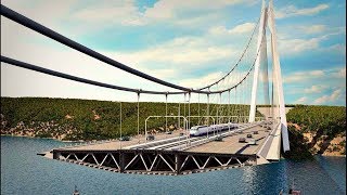 Este Puente Esta a Otro Nivel, El Puente Colgante Mas ANCHO del Mundo !El Estambul Moderno!
