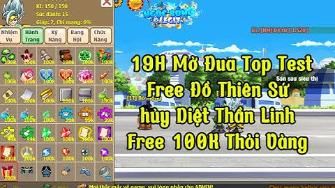 Nro Lậu Mới Nhất Nro Legit Mở Test Free Đồ Thiên Sứ 100K Thỏi Vàng Dame Trung Dễ Chơi Free Full Đồ