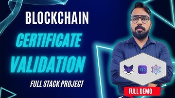 Student Certificate Validation using Blockchain | Full Tutorials | Blockchain Projects 2025