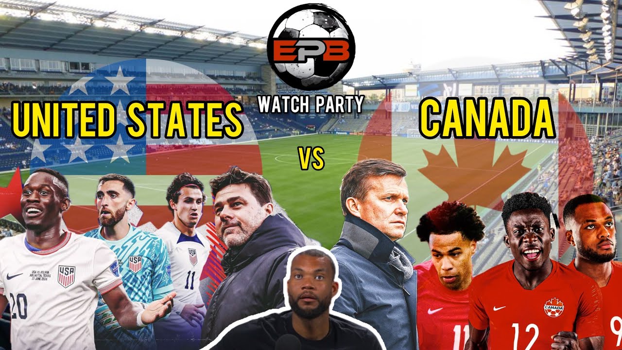 USA Vs Canada Watch Party LIVE - YouTube