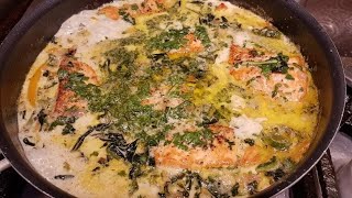 Salmon Na May Bawang At Mantikilya Creamy Garlic Butter Salmon Maipai 18