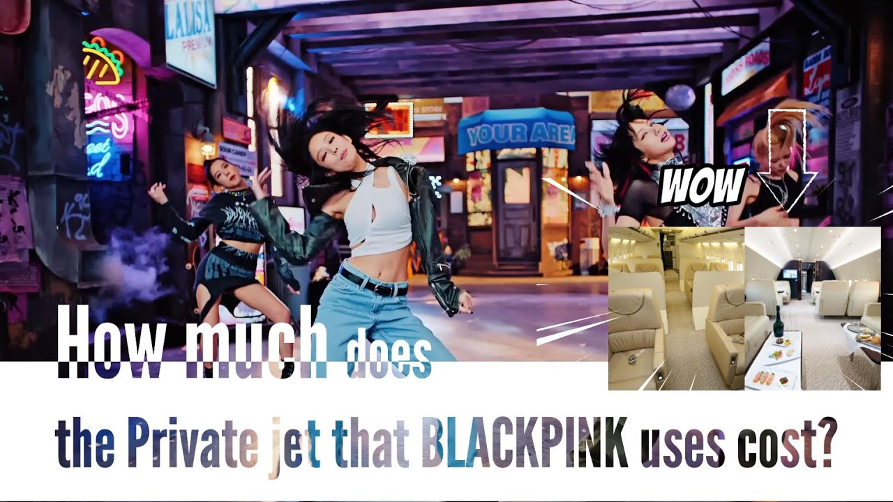 How much does the Private Jet that BLACKPINK uses cost? YouTube