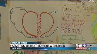 President of Catholic Charities USA visits local migrant shelter