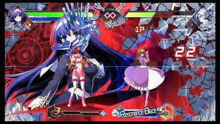 BB Cross Tag Battle- Orie Cross Assault Combo (With Makoto)