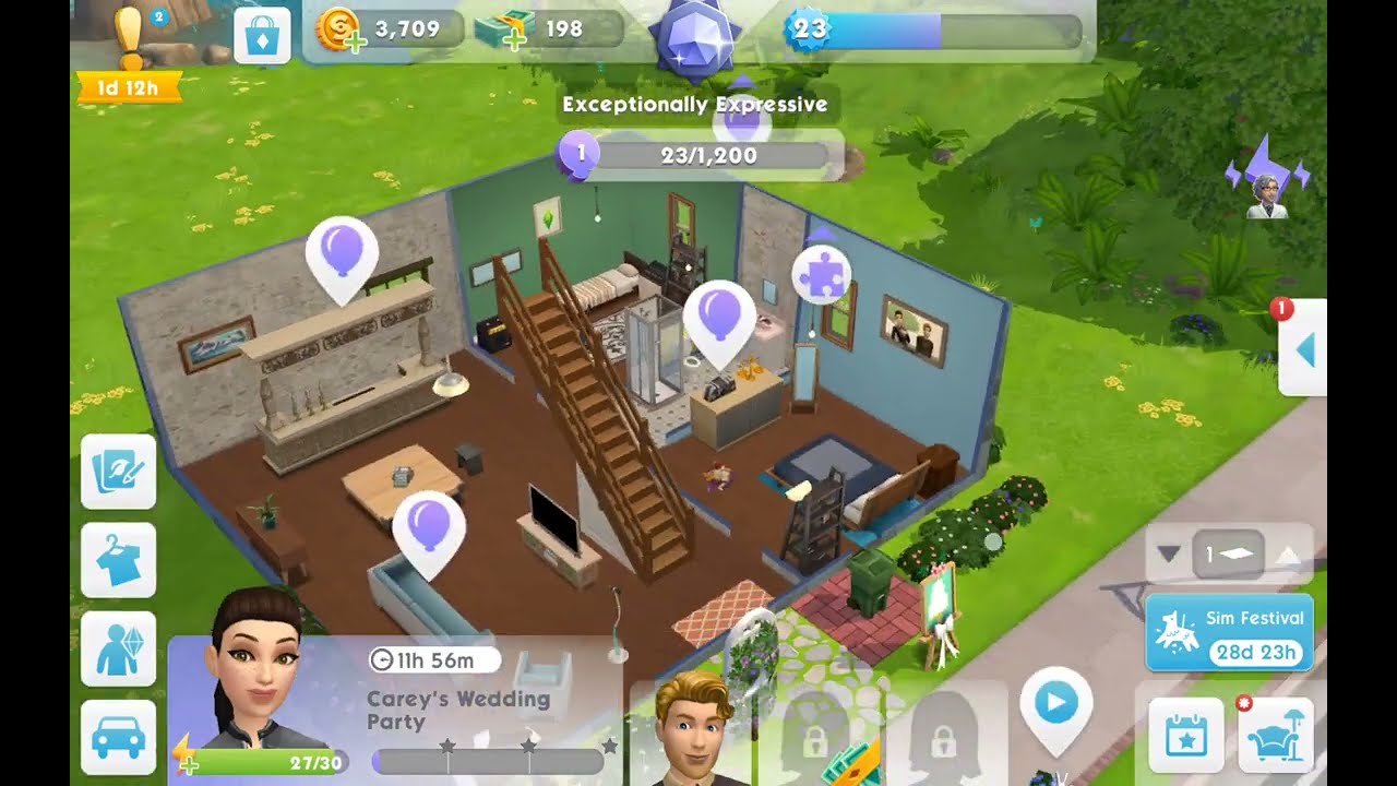 Getting Married in The Sims Mobile!!