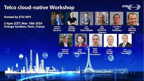 ETSI NFV Telco Cloud Native workshop #Paris March 2024