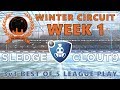 Best of 5 Match | Sledge Central VS Clout9 (fully casted twitch stream)