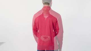 Port & Company PC590Q Performance Fleece 1/4-Zip Pullover Sweatshirt screenshot 4