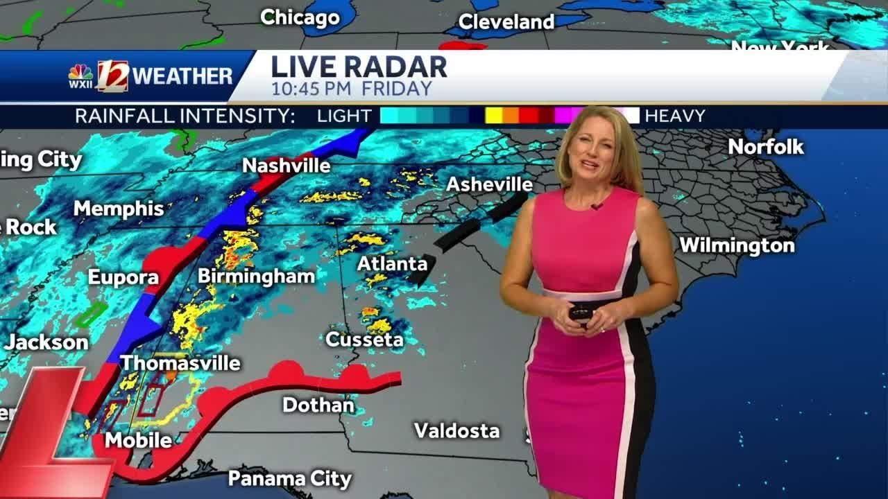 WATCH: Spotty Showers Saturday and More Rain Likely By Sunday Morning ...