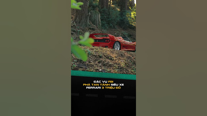 Đặc vụ FBI phá tan tành siêu xe Ferrari 3 triệu đô #shorts