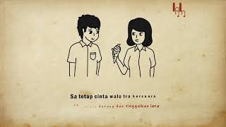 Karna Su Sayang   Near ft   Dian Sorowea   Lyrics Animation Cover Version [Aviwkila]