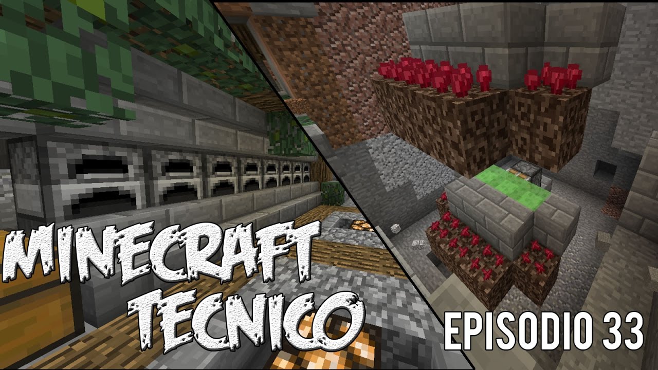 MINECRAFT TECNICO 1.11 Ep33 | hornos infernales y granja de nether wart - YouTube