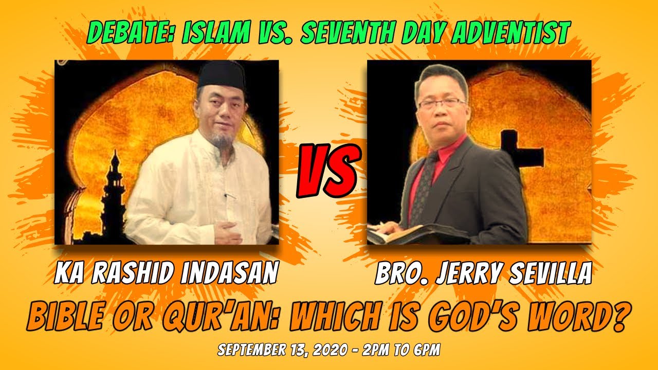 Debate 2020  Islam vs Seventh Day Adventist Church AmanahPh