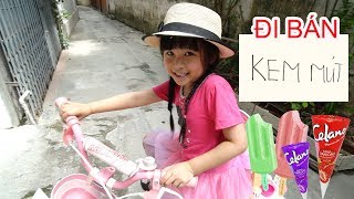 Trò Chơi Bán Kem ♥ Bé Bún - Bé Bắp ♥ Ăn Kem Ốc Quế