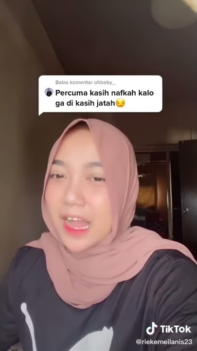 story wa 'percuma kasih nafkah kalo gak dikasih jatah' @riekemeilanis23 #tiktok #fyp
