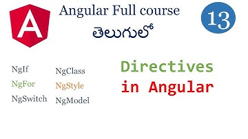 DIrectives in Angular|structural directives| ng If ng for in angular | Angular tutorials | Angular