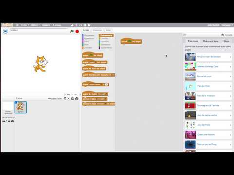 Apprendre  utiliser Scratch en 2 minutes