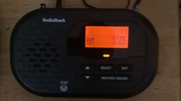 Required weekly test issued on RadioShack 12-991!