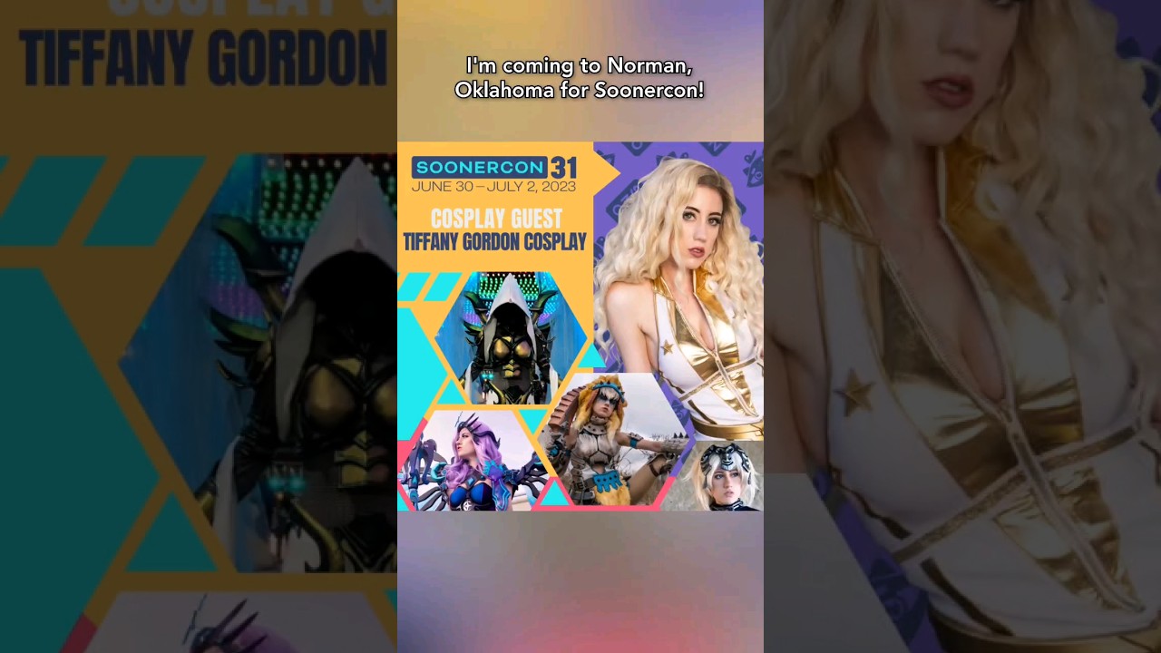 My Cosplay Lineup for Soonercon! Which are you most excited for? #soonercon #cosplay #oklahoma