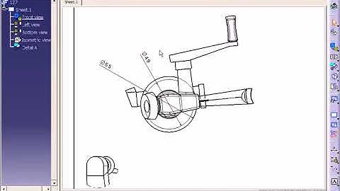 Catia V5 Tutorial 131   Diameter Dimensions