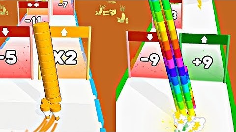 Crayon Rush 3D - Gameplay New Mobile Games 26-27 (android,iOS)