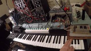 Moog Model 15 - using the 904B HPF module I built.