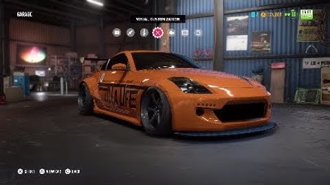 NFS Payback: Nissan 350z Drift Build