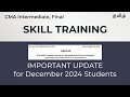 CMA Skill Training | Important Update for December 2024 CMA Intermediate Final Students Tamil