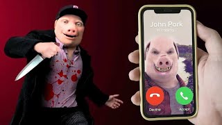 Мне звонит JOHN PORK в 3:00 часа ночи🐷📳