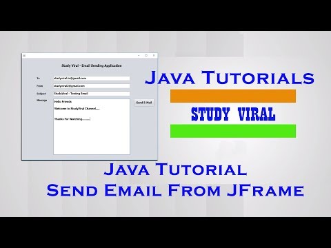 Java Swing Application for Sending E-Mail - StudyViral ~ Study Viral ...
