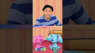 Blue and Magenta Build Blocks With YOU! 🧸 | Blue's Clues & You! #Shorts