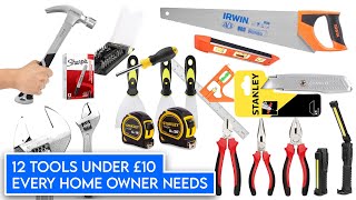 12 Must-Have Tools Under £10 | Budget DIY Essentials for Every Homeowner