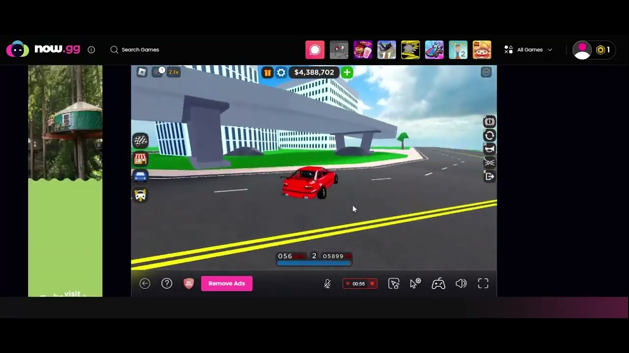 Roblox on now gg lit gameplay #nowgg #roblox 
