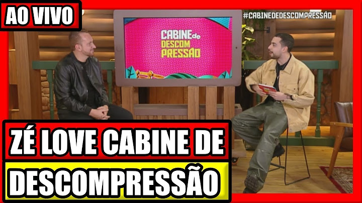 Cabine Descompressao Ze Love completa