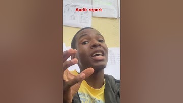 Audit report gr12 #strive for excellence