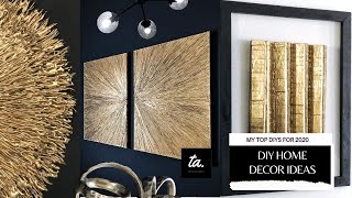 My Top Home Decor DIYs for 2020 You Should Try