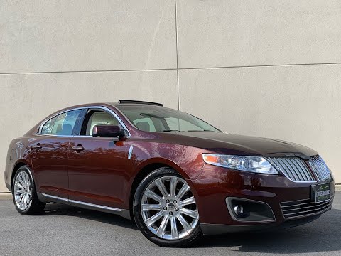 (SUPER RARE COLOR) 2009 Lincoln MKS Ultimate AWD Walk-around Review at Louis Frank Motorcars, LLC