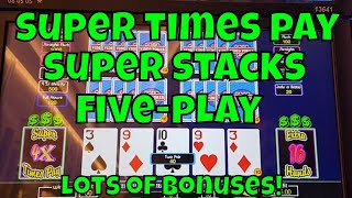 Super Times Pay Super Stacks - Lots of Bonuses!