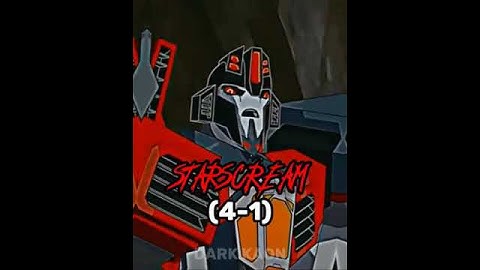 Starscream RID VS Arachnid TFP #shorts #transformers #recommended