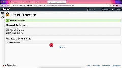 [#CPANEL] Hướng dẫn sử dụng Hotlink Protection trên CPanel để chặn nhúng hình ảnh