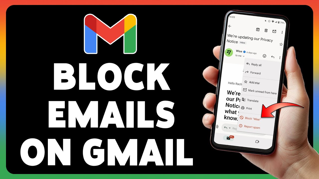 How To Block Emails On Gmail 2025 | Stop Unwanted Emails On Gmail ...