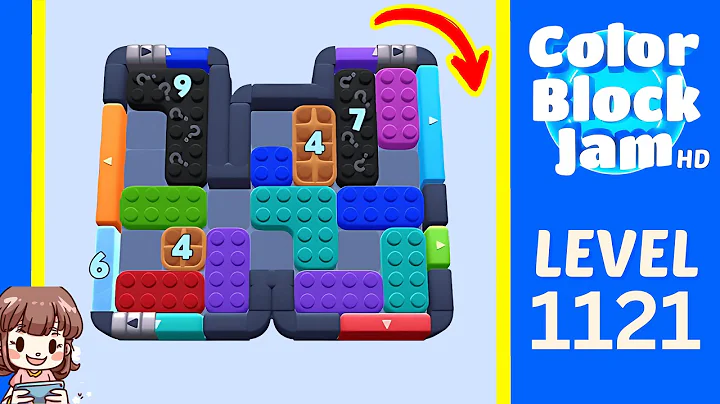 Color Block Jam Level 1121 Solution Walkthrough