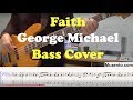 George michael  faith  bass cover