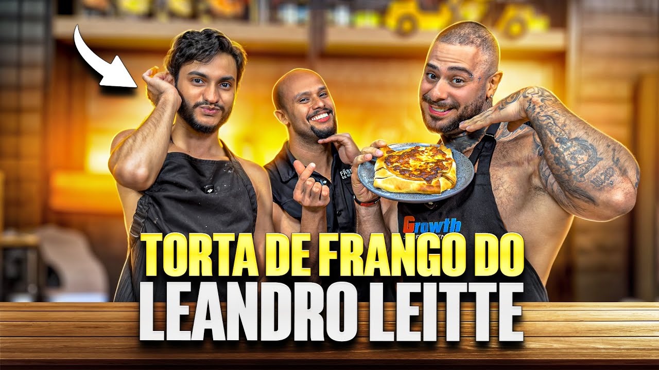 Hétero afeminado, torta de pastel e caos total na cozinha! Leandro Leitte | Monstro na Cozinha 